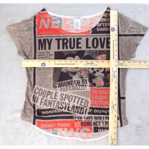 Disney Parks Large Mickey Minnie Donald Daisy All Over Print (BUNDLE PRICE $6) - Picture 4 of 4